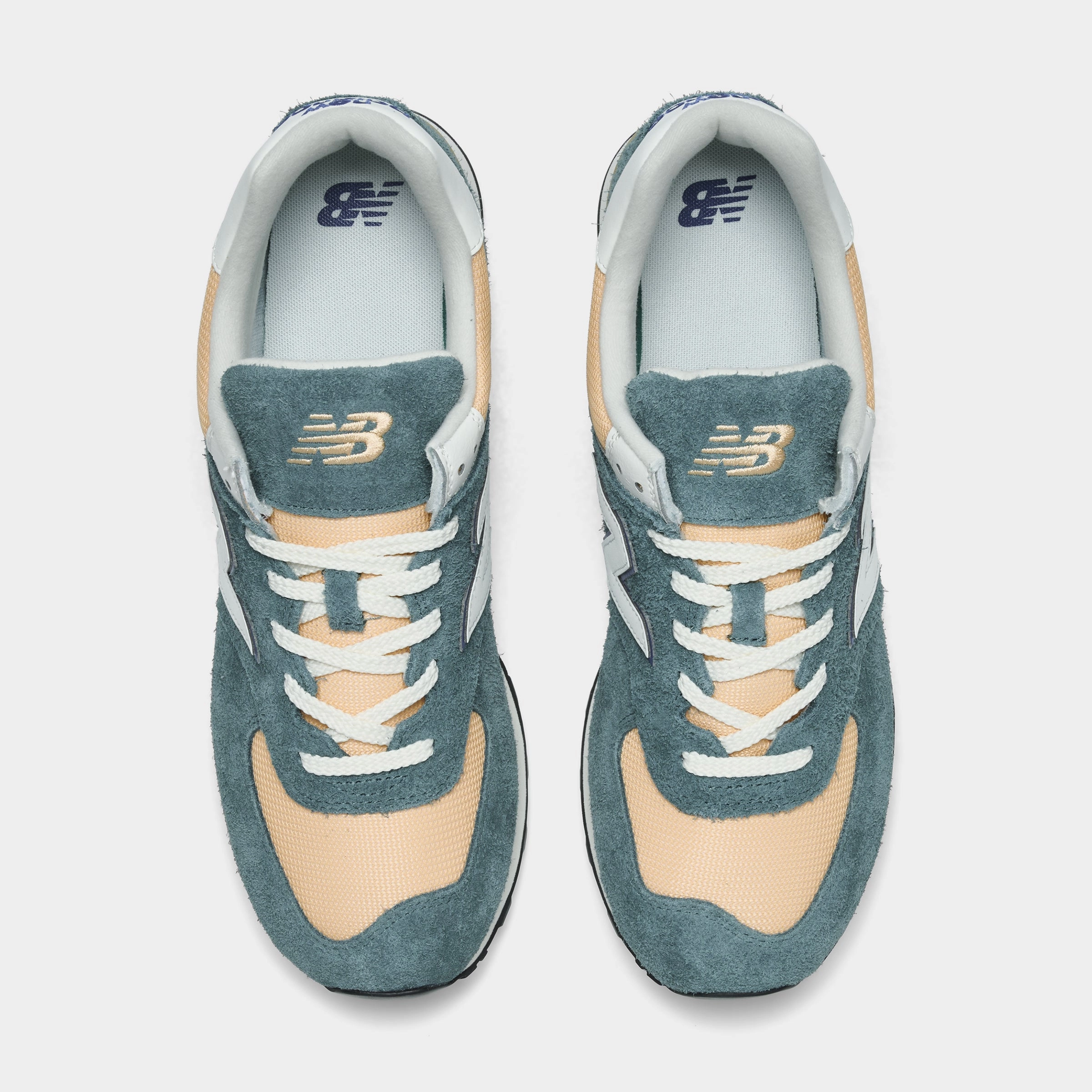 New Balance 574 New Spruce / Peach Blossom