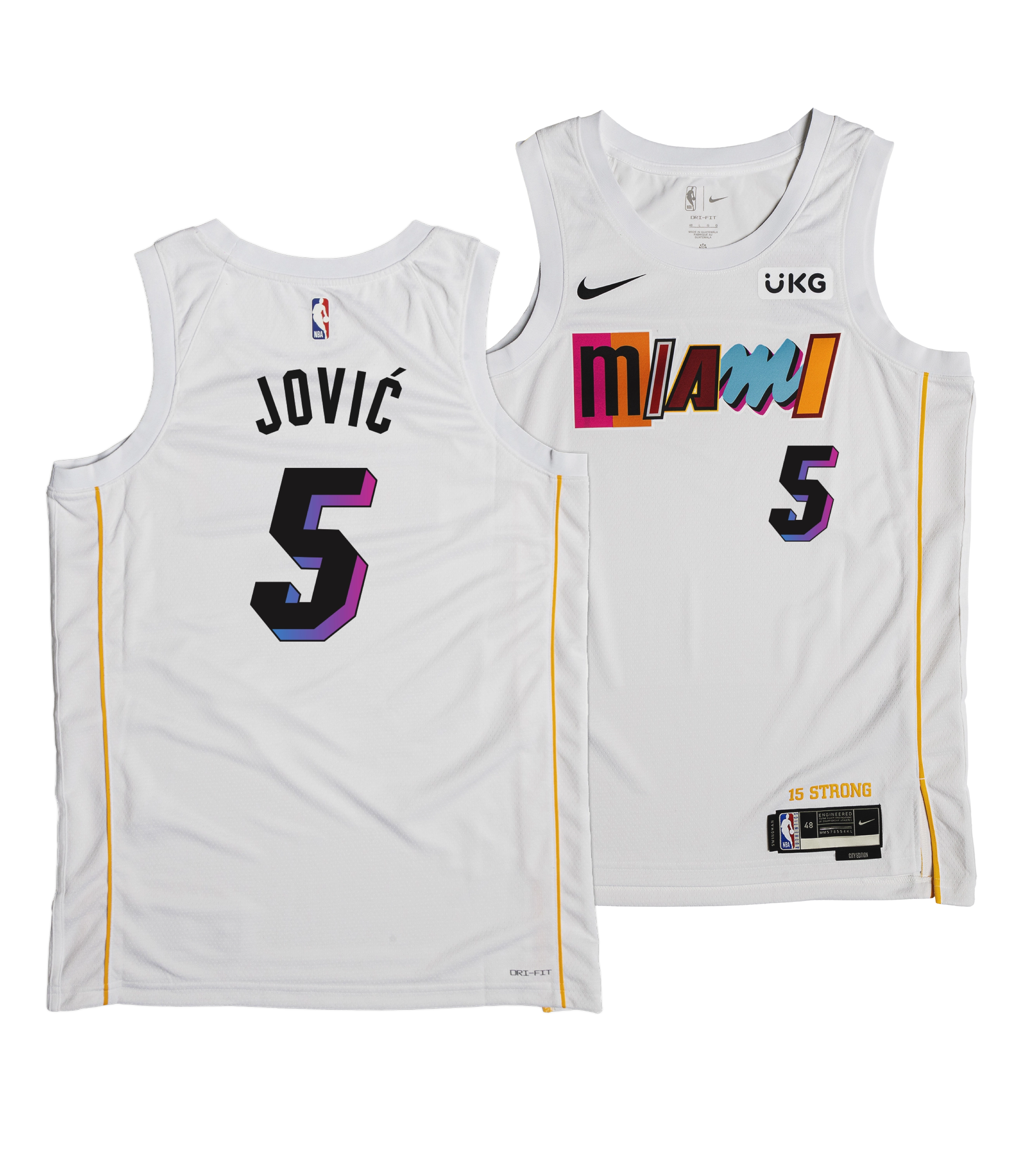 Nikola Jović Nike Miami Mashup Vol. 2 Swingman Jersey - Player's Choice