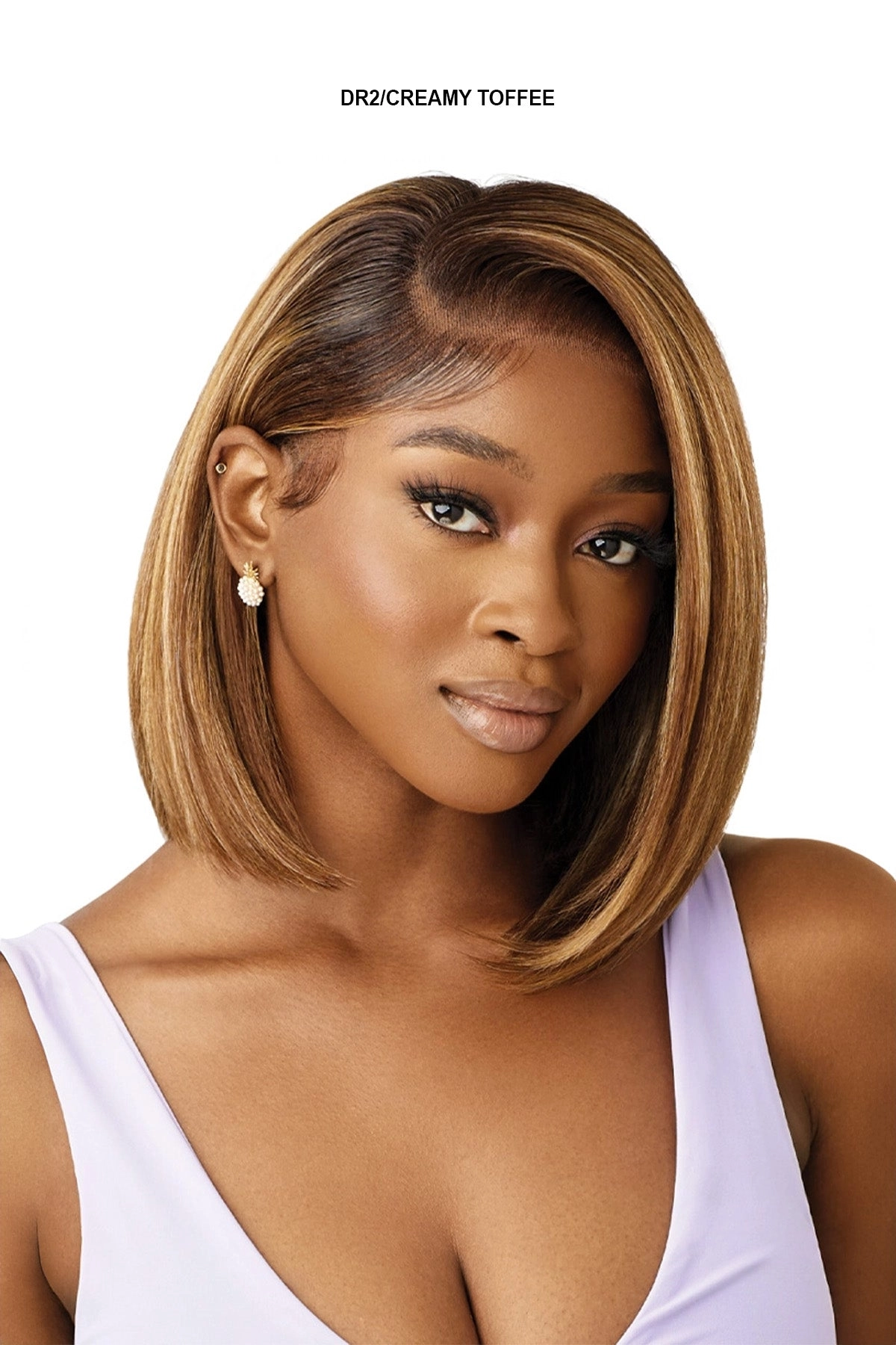 OUTRE AIRTIED HUMAN HAIR BLEND 100% FULLY HAND TIED WIG - HHB- NATURAL YAKI 12"