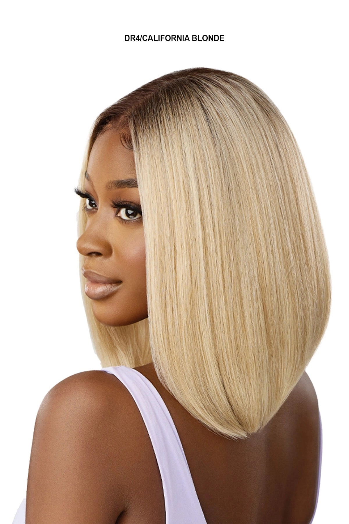 OUTRE AIRTIED HUMAN HAIR BLEND 100% FULLY HAND TIED WIG - HHB- NATURAL YAKI 12"