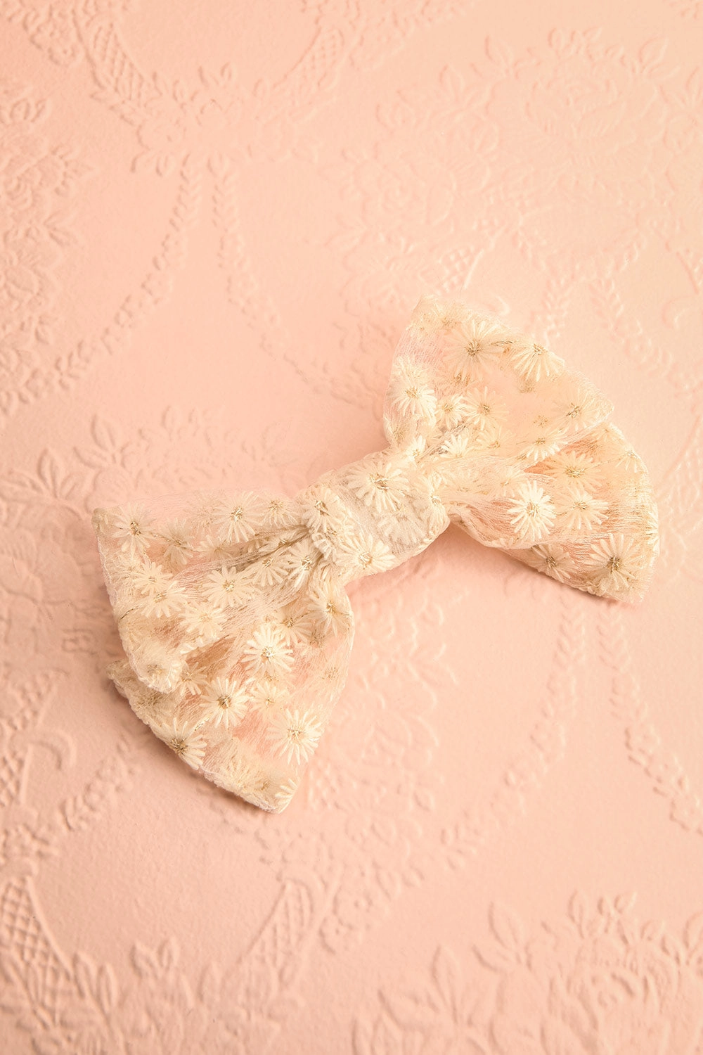 Paourat | Oversized Daisy Bow Hair Clip