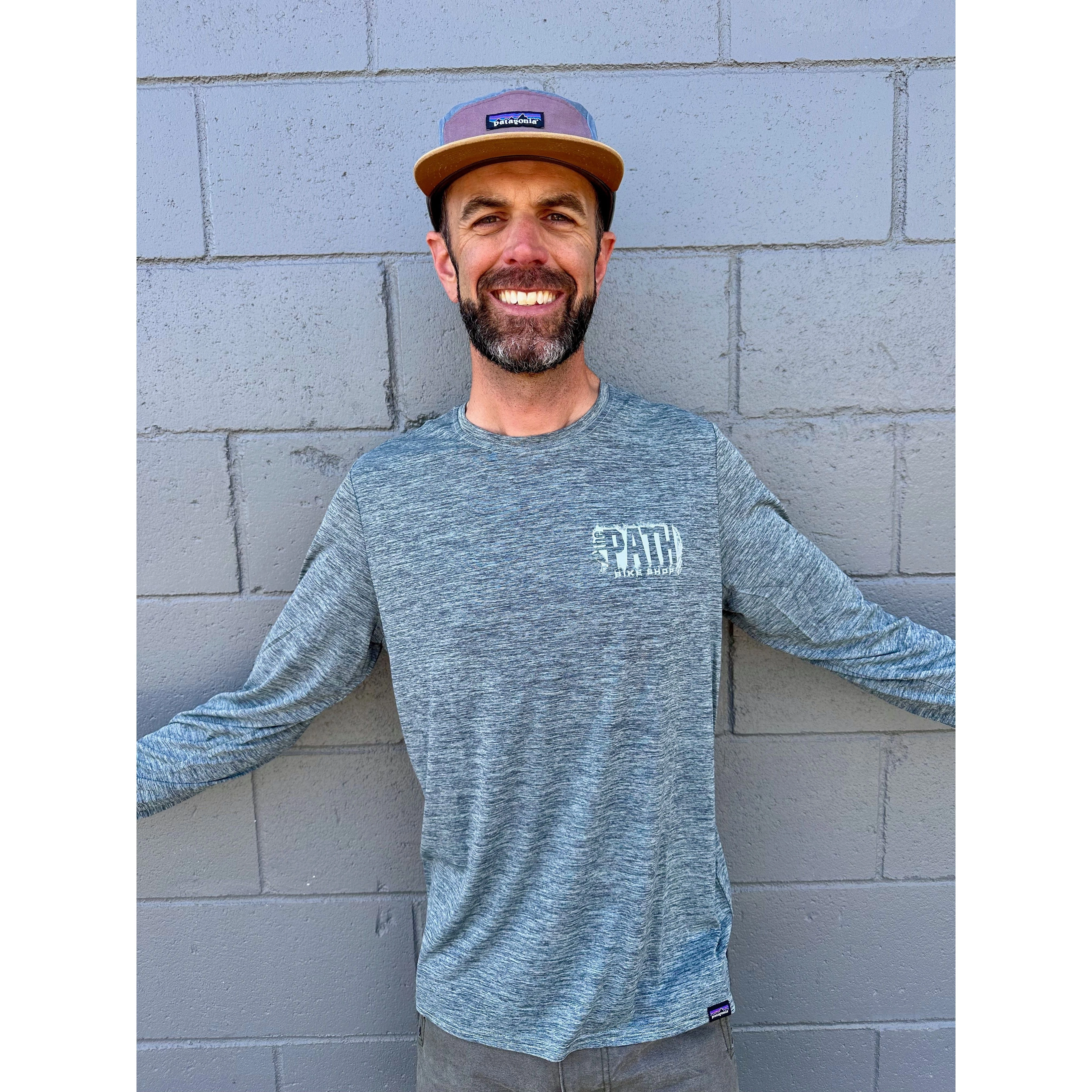 Path Patagonia Men's Long-Sleeved Capilene Cool Daily Shirt