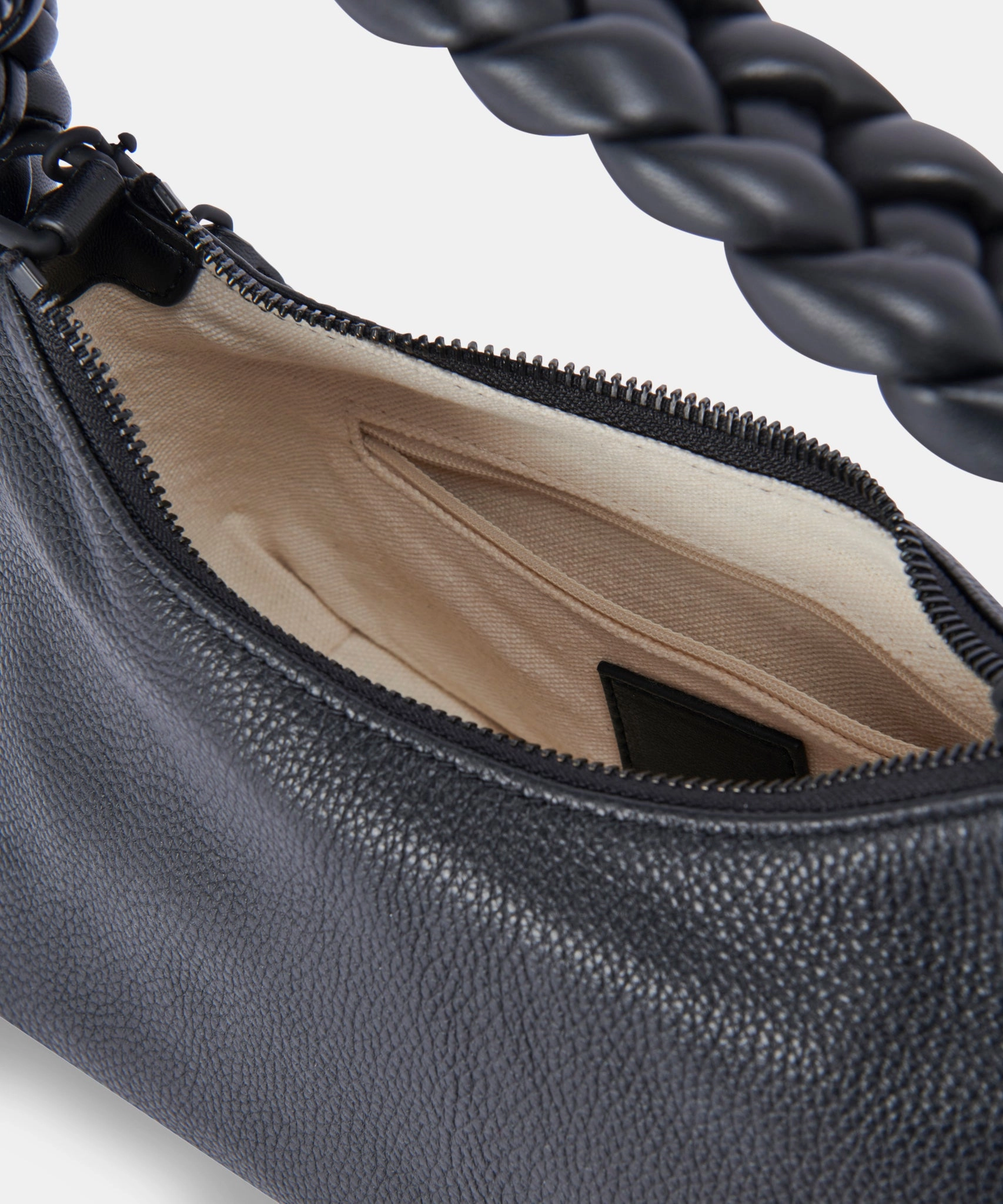 PIPPA CROSSBODY BAG BLACK LEATHER