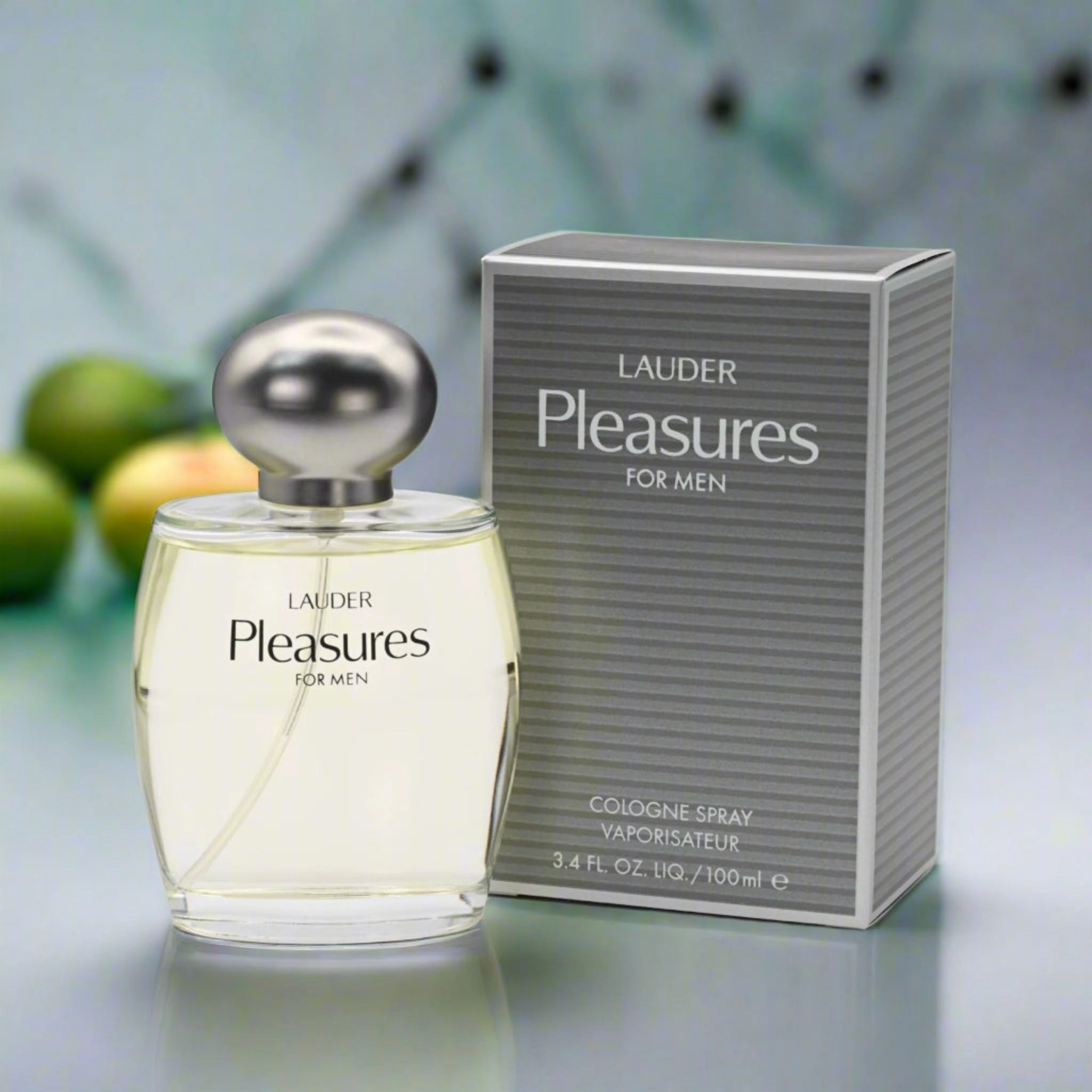 PLEASURES by Estee Lauder 3.3 / 3.4 oz EDC Cologne for Men NEW IN BOX