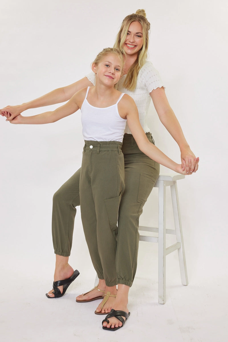 Poppy Mom Jogger Kid Jeans