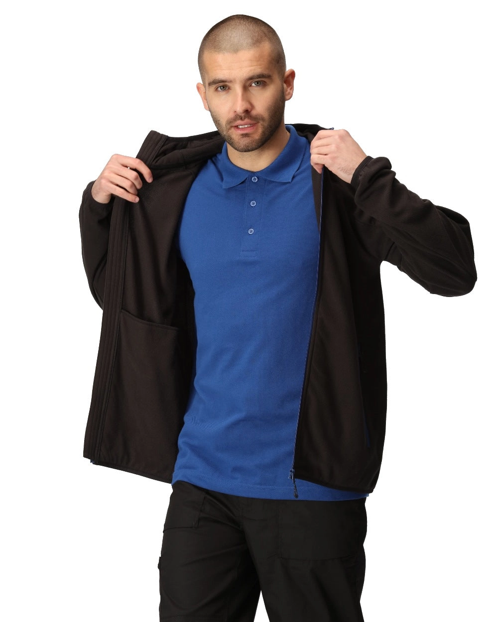 Regatta Mens Navigate Full Zip Fleece Jacket