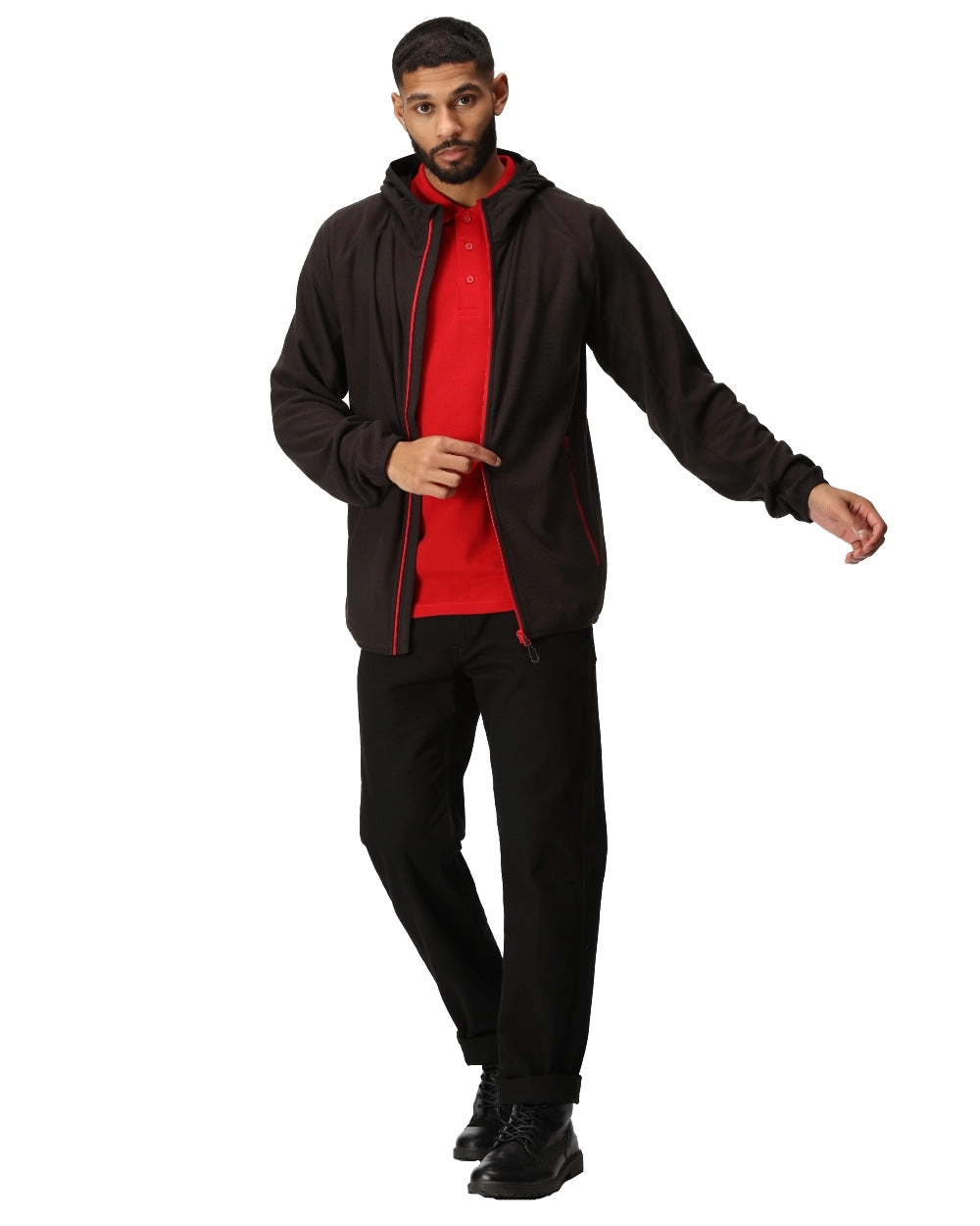 Regatta Mens Navigate Full Zip Fleece Jacket