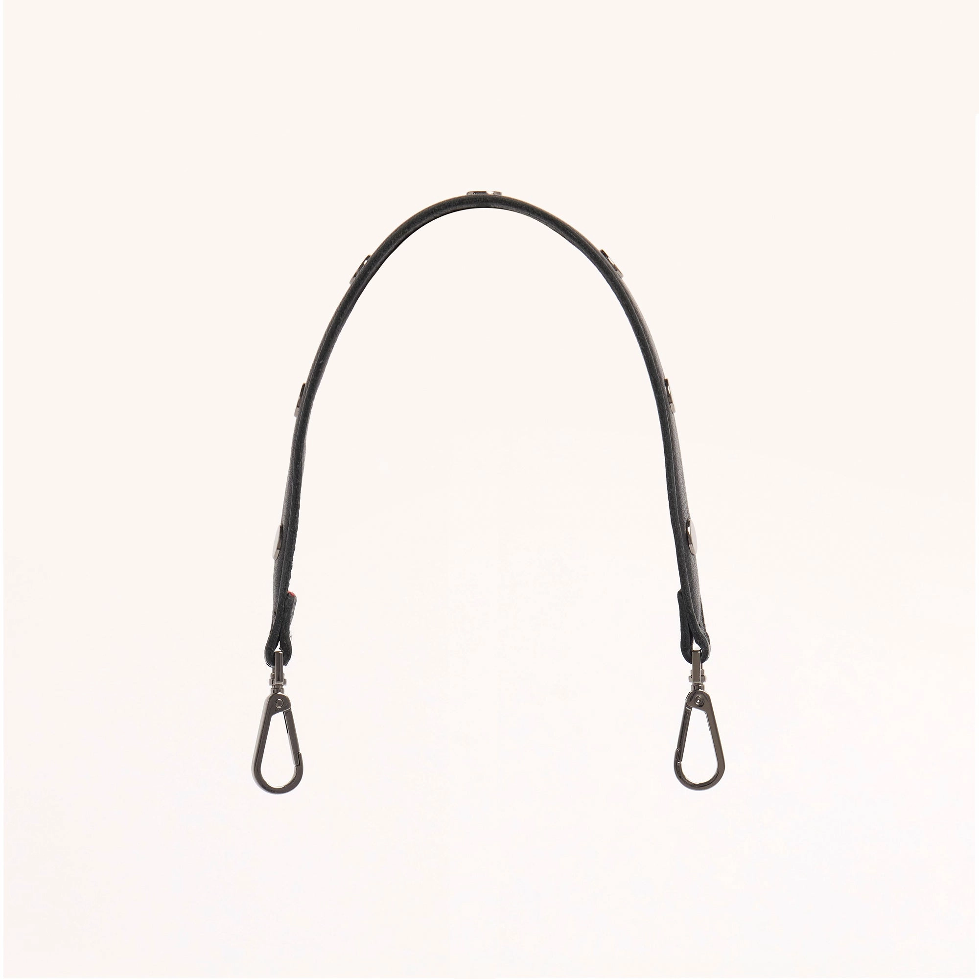 Riveted Shoulder Strap | Black/Gunmetal