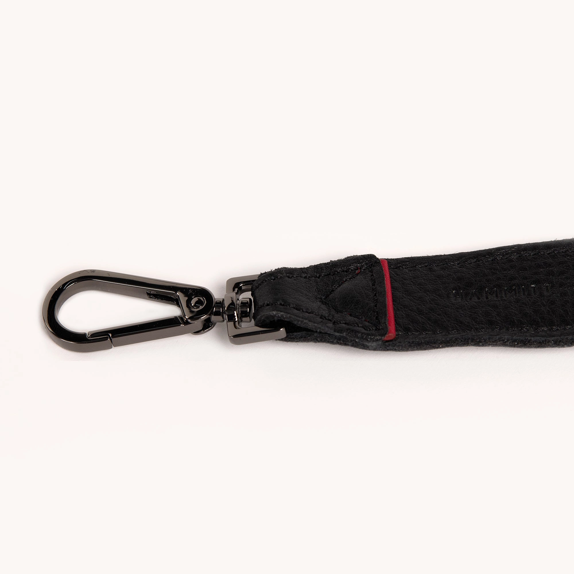 Riveted Shoulder Strap | Black/Gunmetal