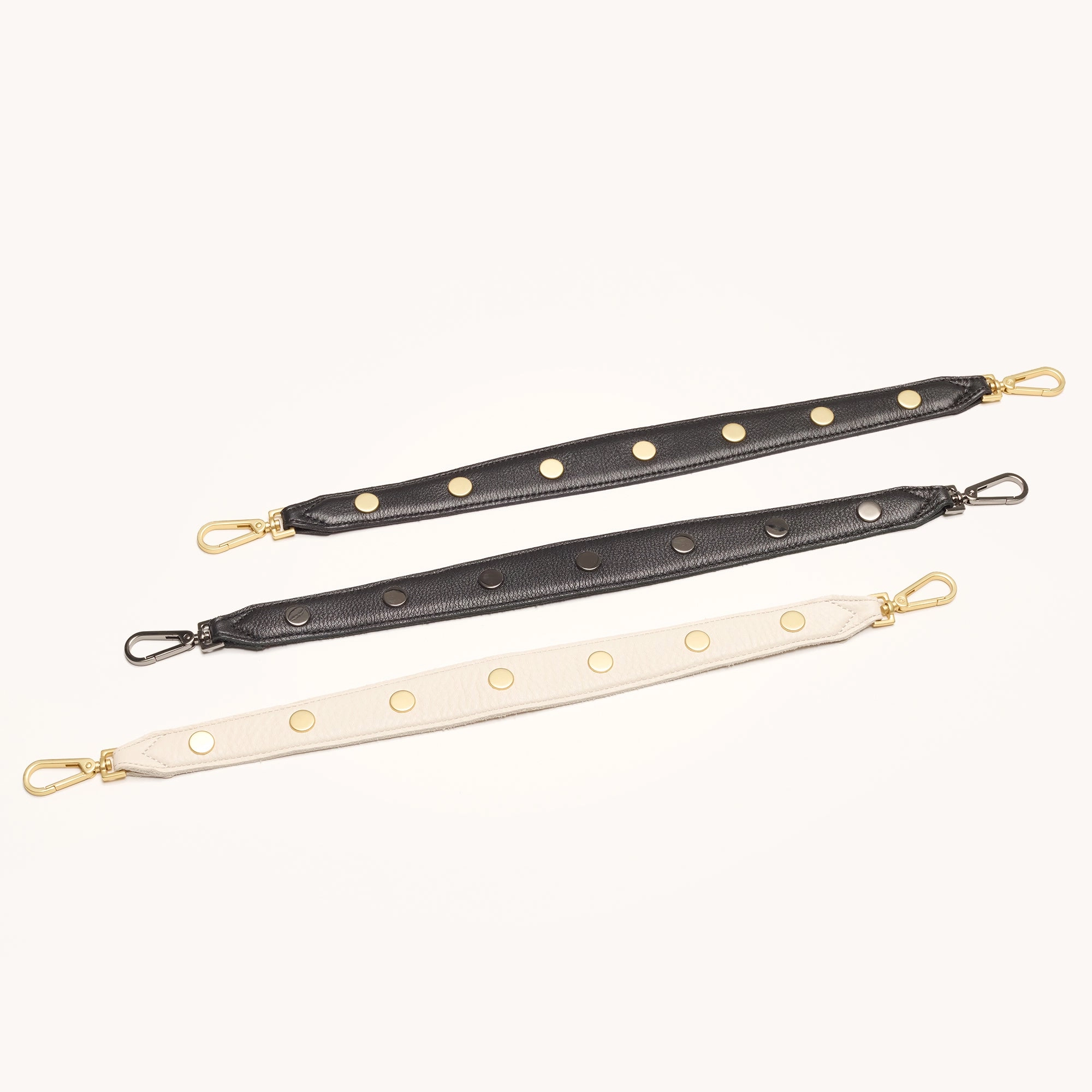 Riveted Shoulder Strap | Black/Gunmetal