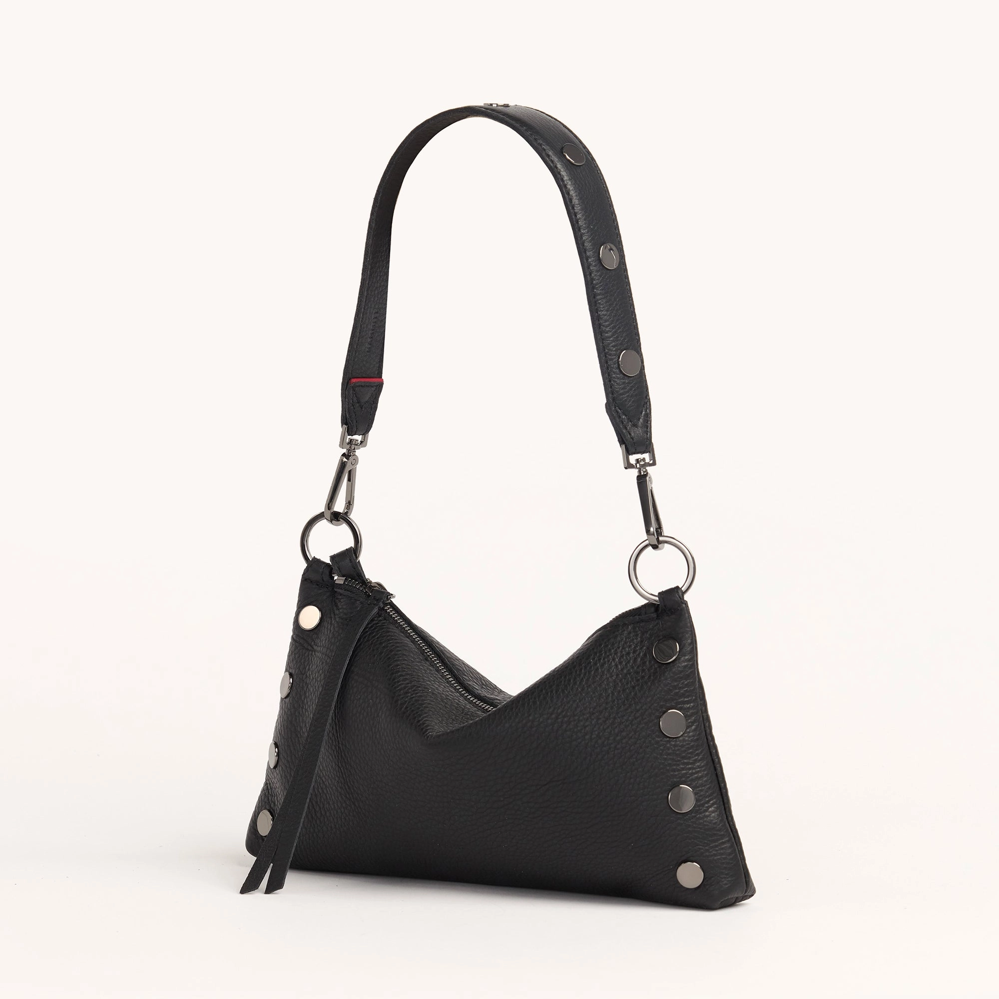 Riveted Shoulder Strap | Black/Gunmetal