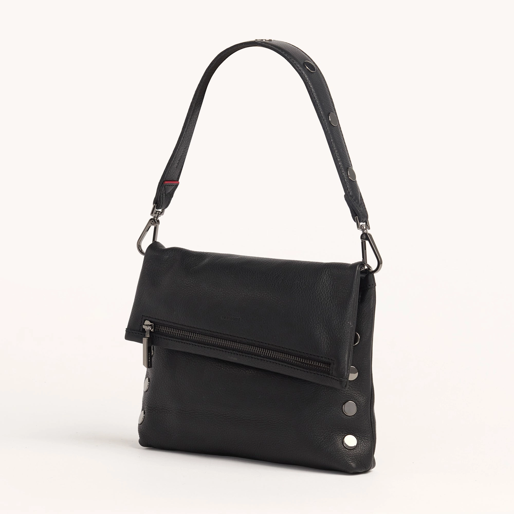 Riveted Shoulder Strap | Black/Gunmetal
