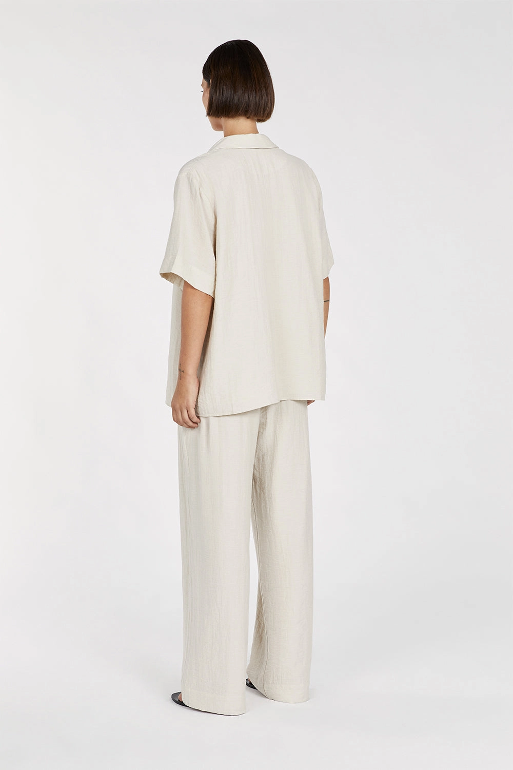 SHANIYA NATURAL LINEN BLEND SHIRT