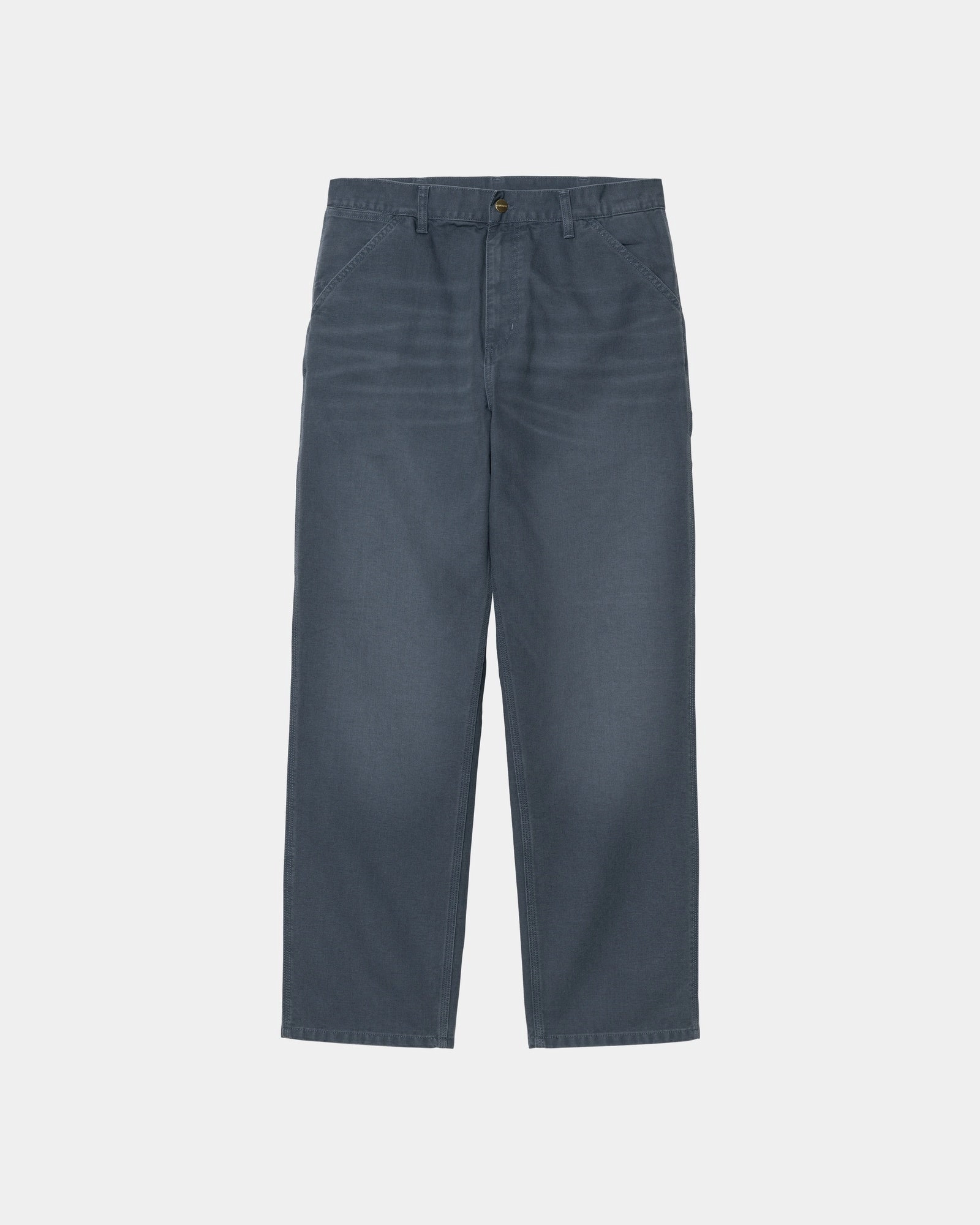 Single Knee Pant - Stone Canvas | Dusky Blue
