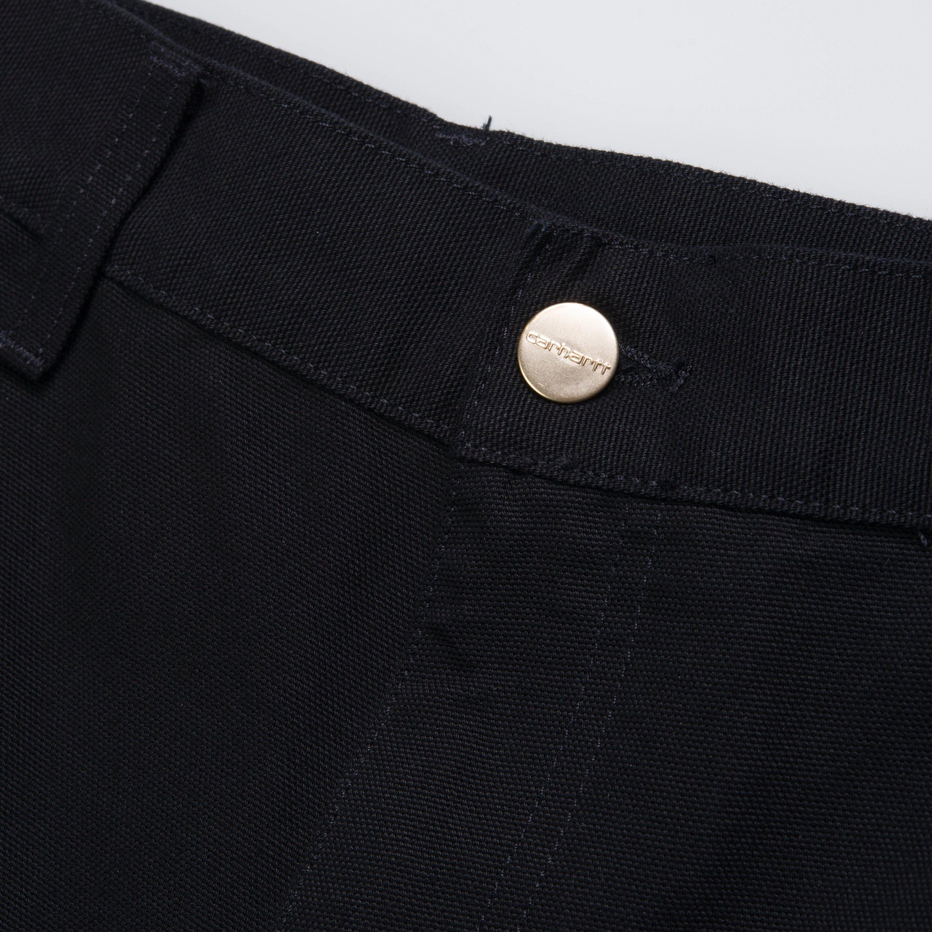 Single Knee Short | Black (rinsed)
