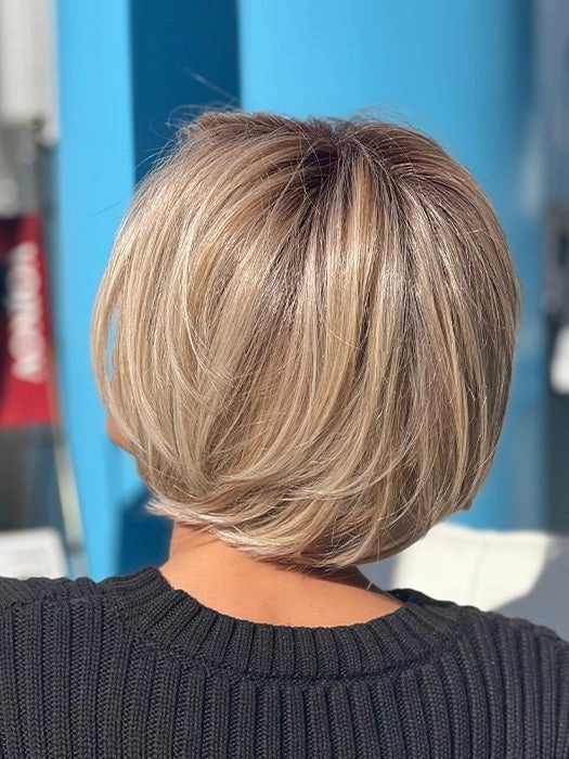 Straight Up With a Twist | HF Synthetic Lace Front Wig (Mono Top)