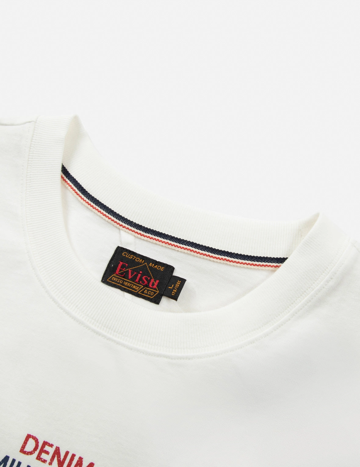 Tanuki and Daruma Print Regular Fit T-Shirt