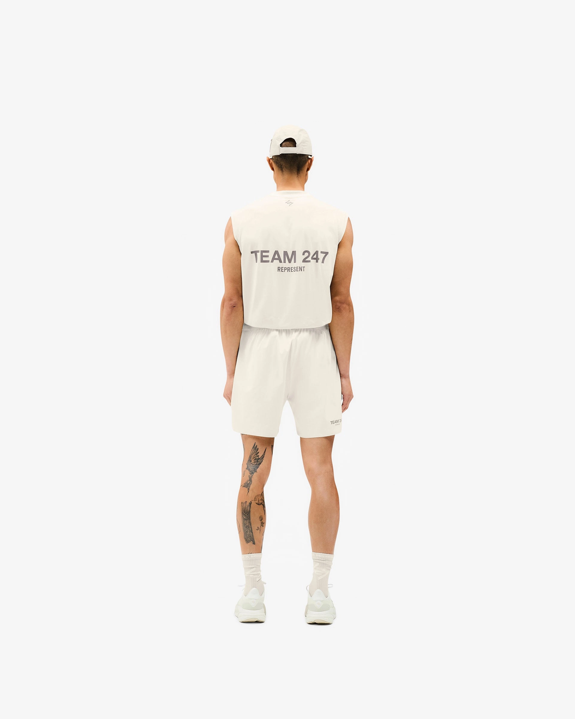 Team 247 Fused Shorts - Cream