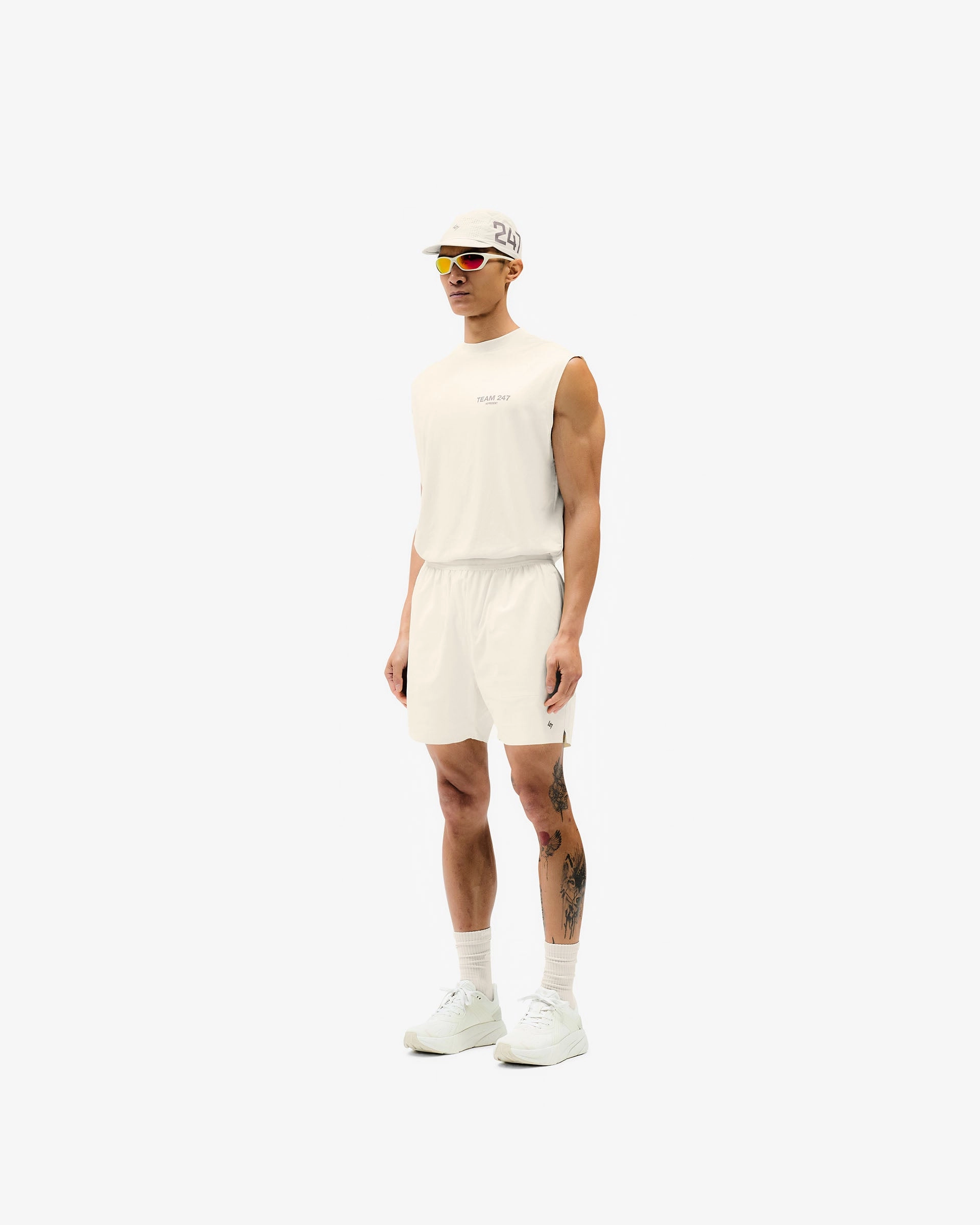 Team 247 Fused Shorts - Cream