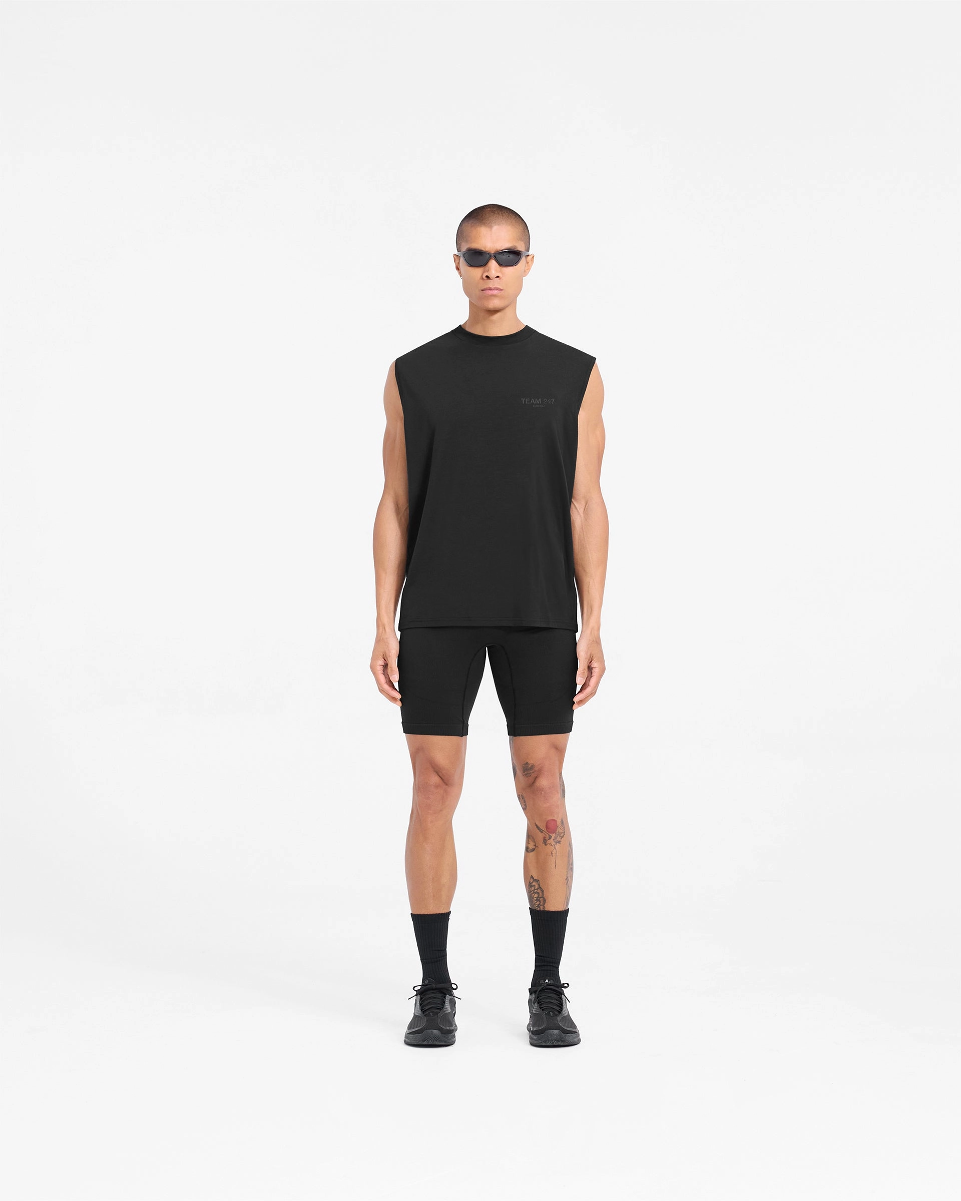 Team 247 Oversized Tank - Matte Black