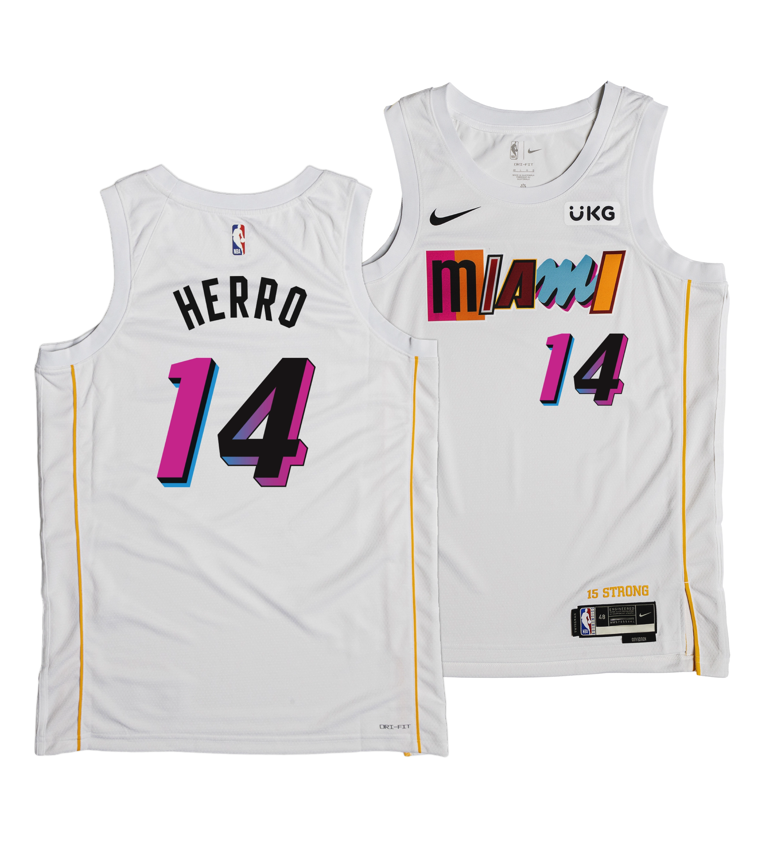 Tyler Herro Nike Miami Mashup Vol. 2 Swingman Jersey - Player's Choice