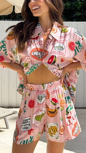 Venice Shirt - Rio Pink