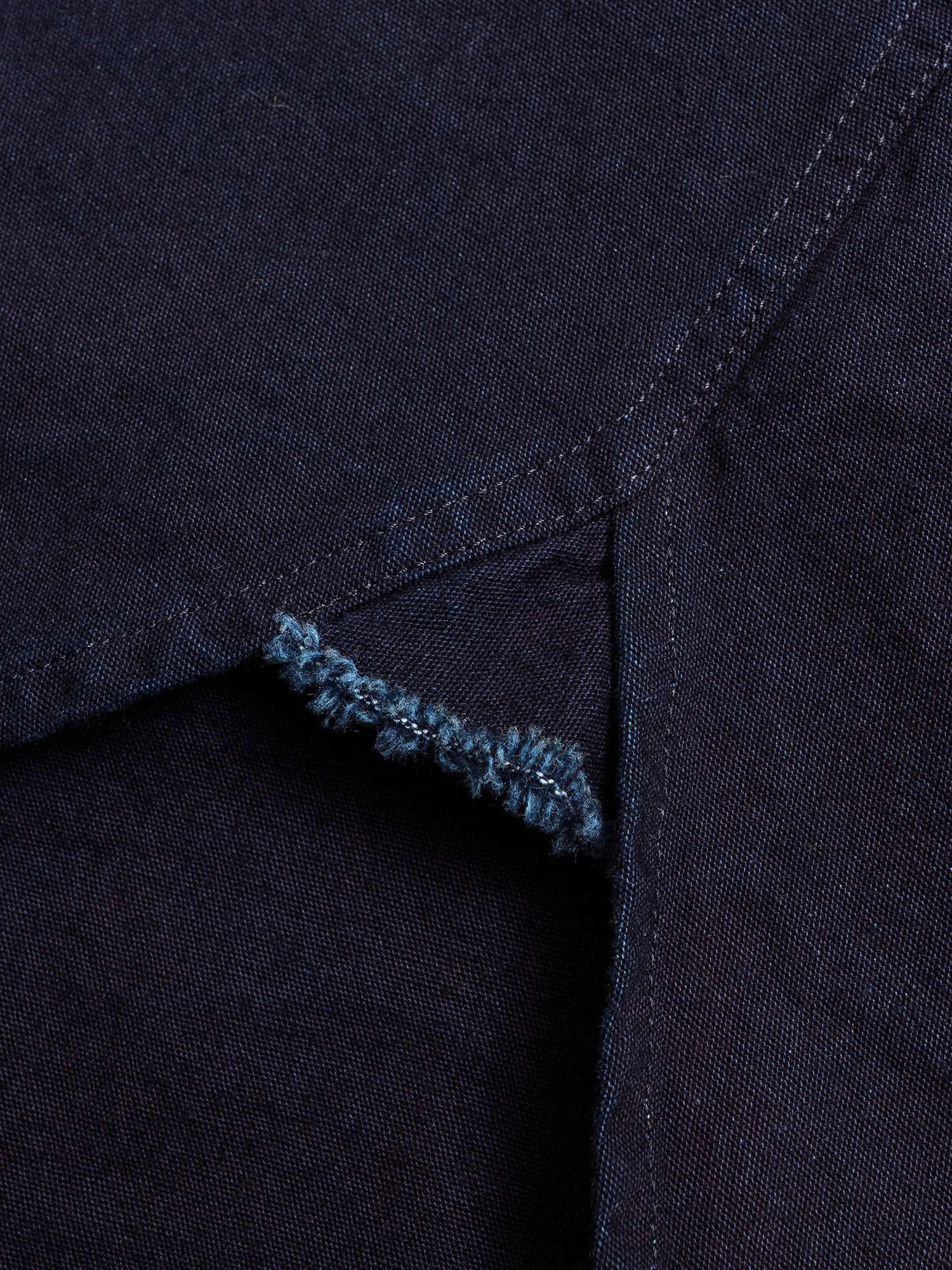 Vintage Twill Box Button-Down Shirt in Indigo