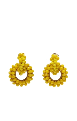 Violet Yellow Hoops