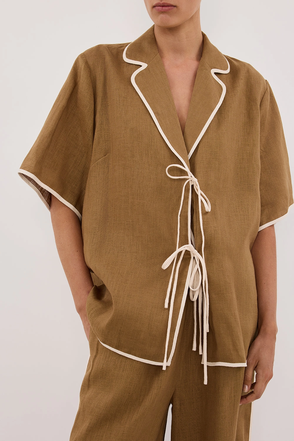 VON FERN LINEN SHIRT