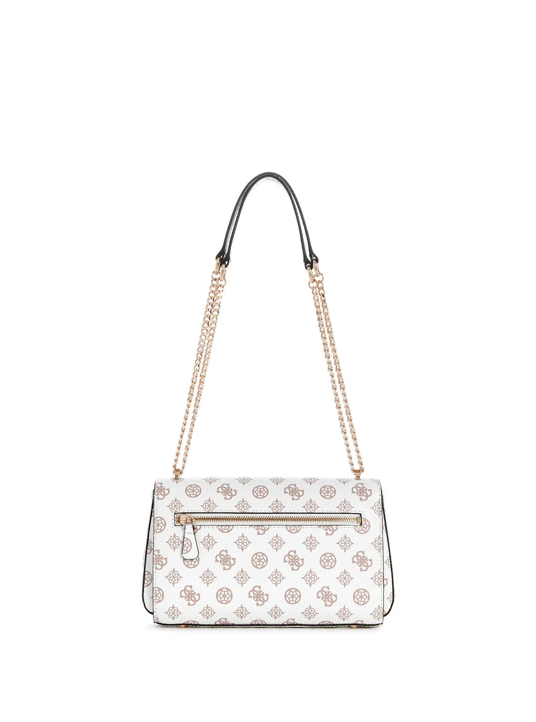 White Logo Loralee Crossbody Bag