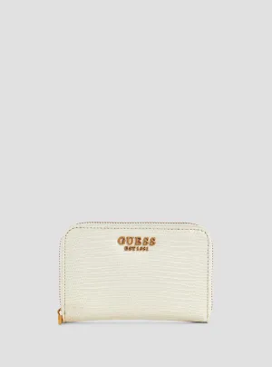 White Sibel Medium Wallet