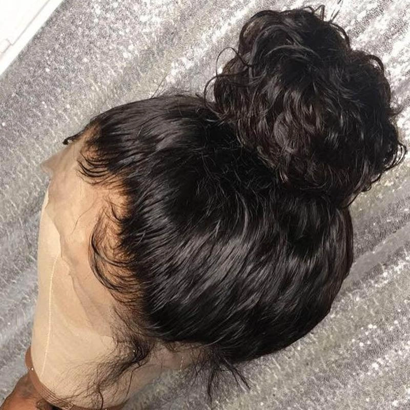 WOWANGEL 360 Invisible Strap HD Lace Wig Curly Pre Plucked Clean Hairline